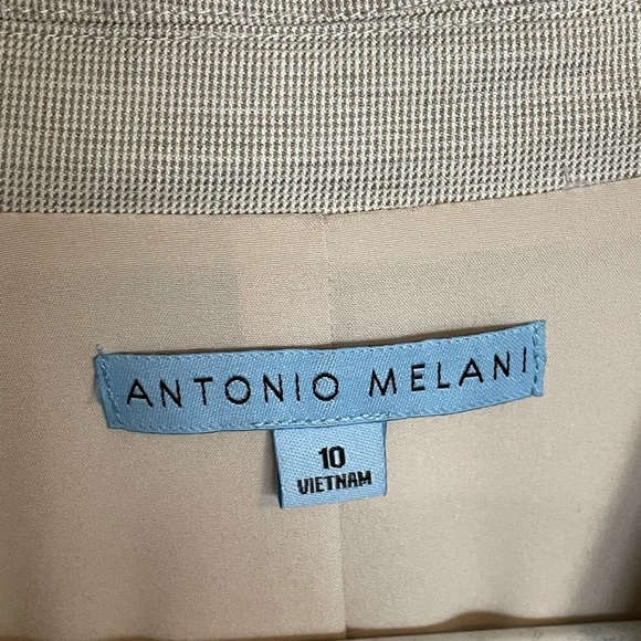 SOLD NWT Antonio Melani Women’s Suit Jacket Size 10 Neutral Color - Picture 5 of 7